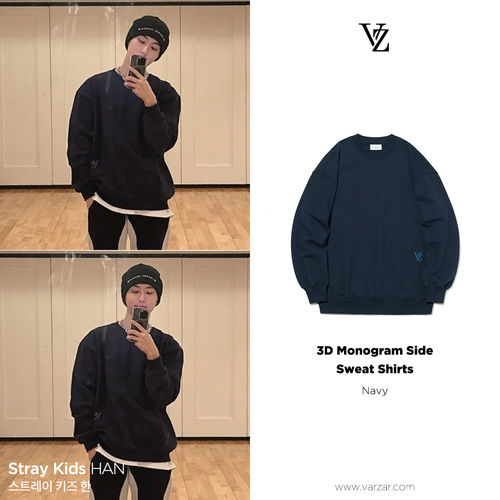 Varzar ロゴベースボールキャップブラック (Stray Kids着用) Stray kidsのメンバーが着用した帽子特集|VARZARのパーソナル