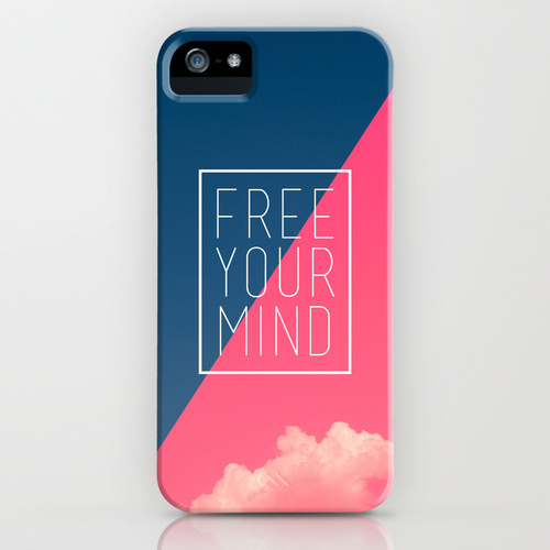Society6 iPhone5用 Free Your Mind III