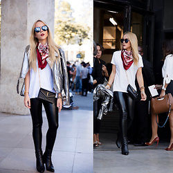 HELMUT LANG Leather & Faux Leather Street Style Plain Leather Long Leather & Faux Leather Pants 2