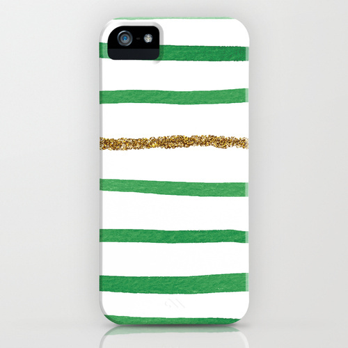 Society6 iPhone4/4S,5用 Sparkle Stripe II by Social Proper