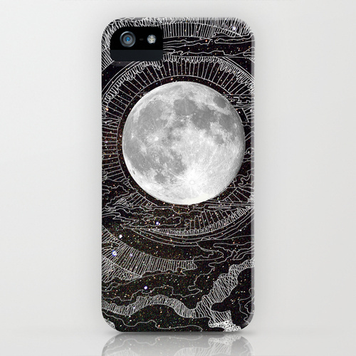 Society6 iPhone4/4S,5用 Moon Glow by Brenda Erickson