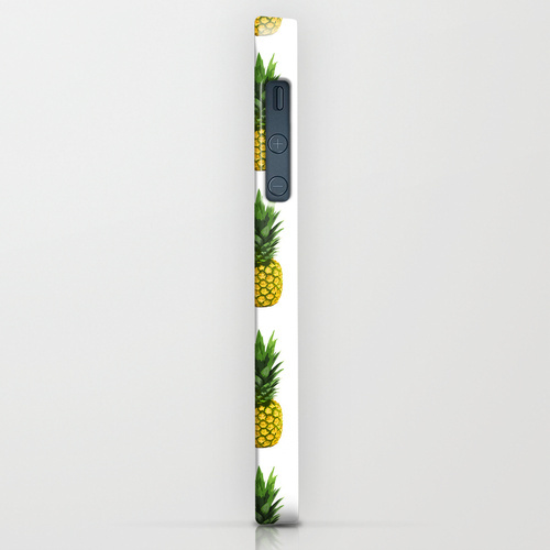 iPhone・スマホケース Society6 Pineapple Pattern by Chris Klemens