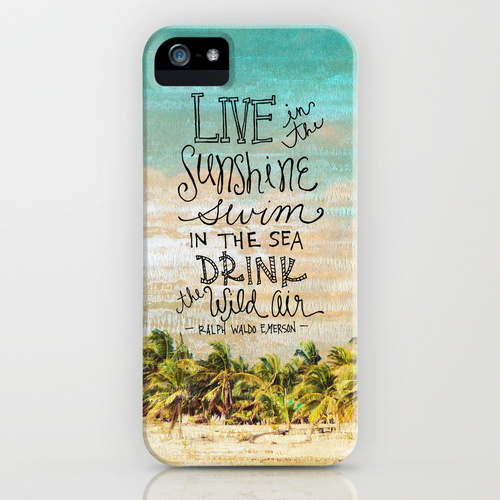 iPhone・スマホケース Society6 Live In The Sunshine - Photo Inspiration