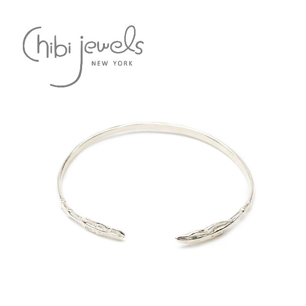 【国内即発】≪chibi jewels≫フェザーモチーフ バングル