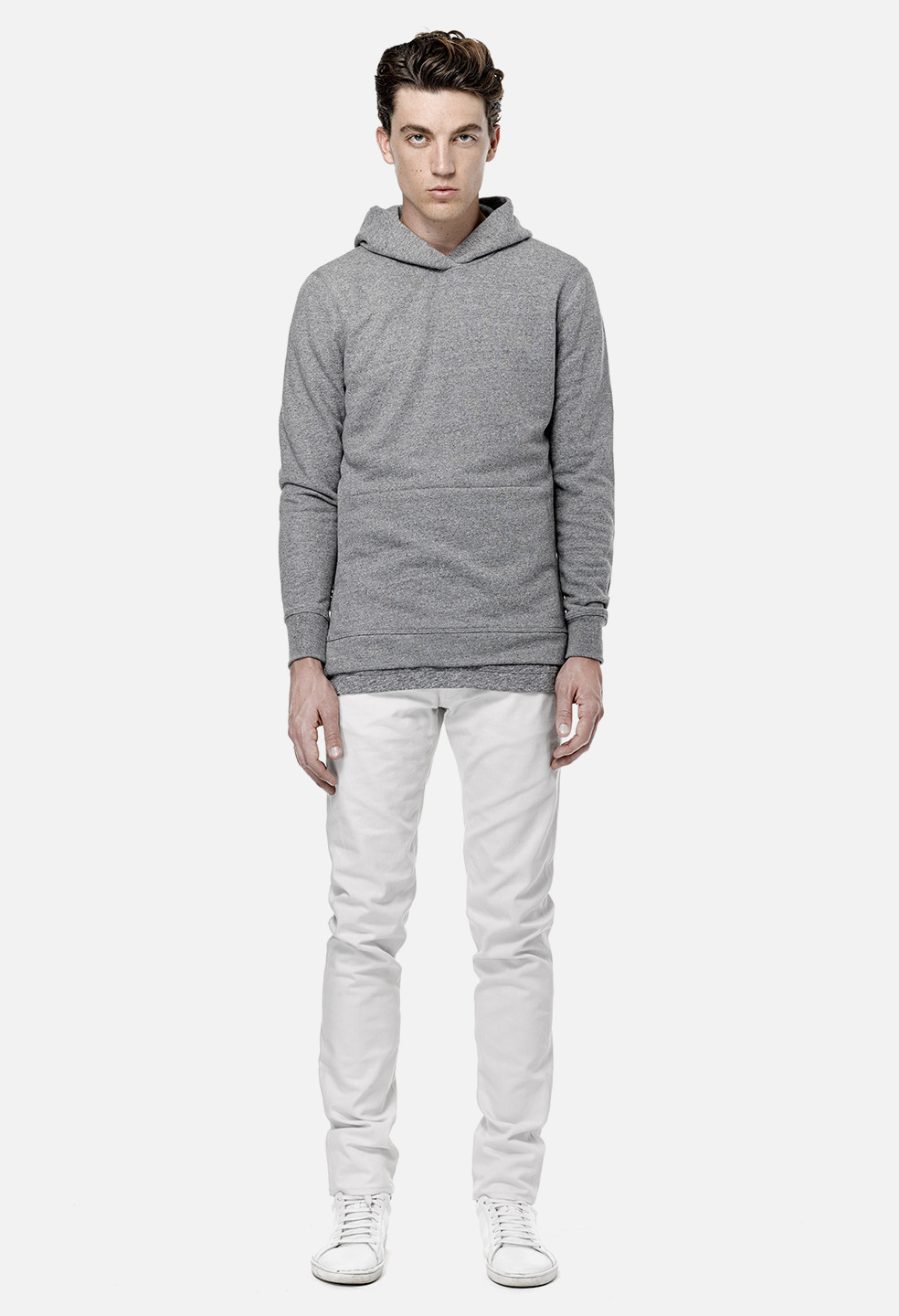 【関税込み】John Elliott オフホワイト クリンクル フーディ John Elliott Off-White Washed Ringer T-Shirt John Elliott