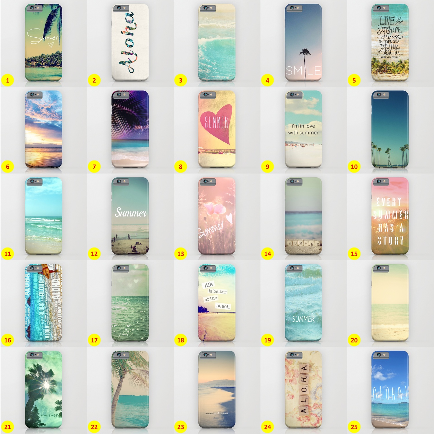 Society6◆ケース◆夏サマーデザイン◆選べる125品特集