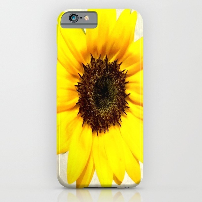 Society6 ケース Yellow sunflower