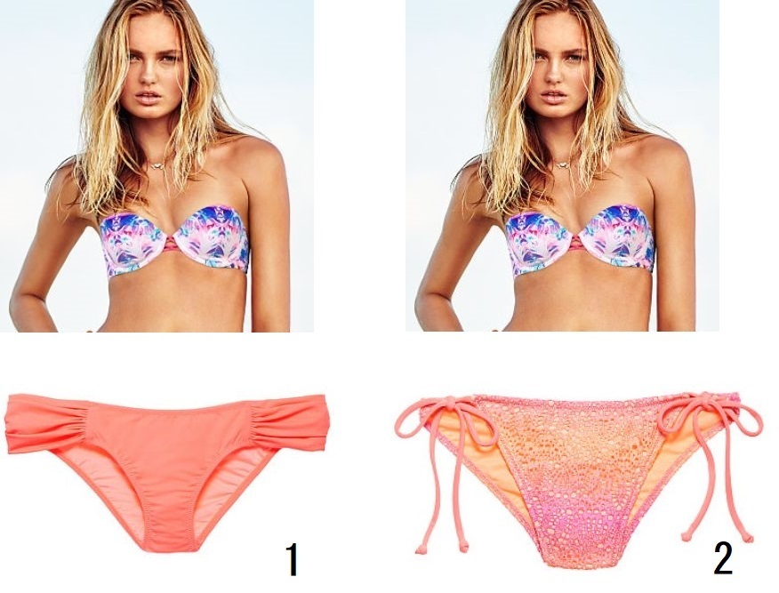 即発送★Victoria's secret☆The Beach Bandeau水着 国内発送