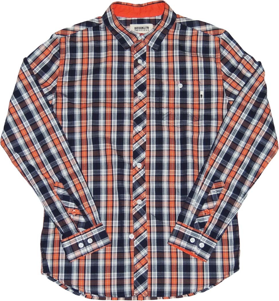 BROOKLYN INDUSTRIES 長袖チェックシャツ