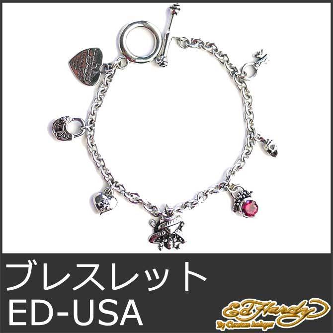 EDHARDY 9243 エドハーディー ブレスレット リング 7種チャーム ブレスレット EDHARDY 9243 エドハーディー ブレスレット リング 7種チャーム ブレスレット