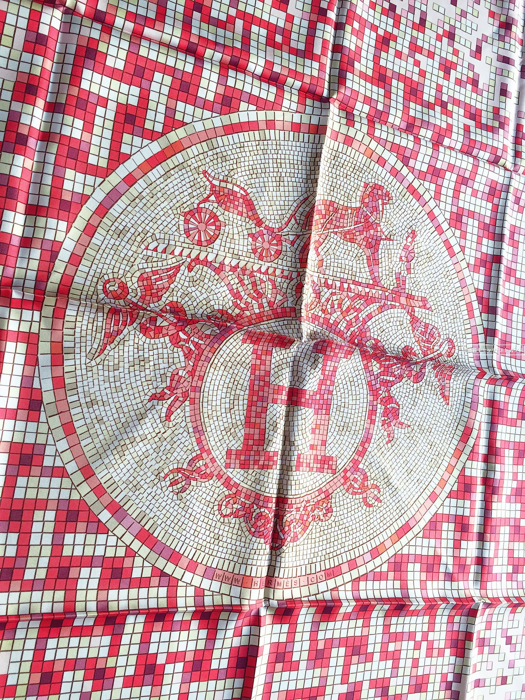 エルメス)カレ90《Mosaique Au 24モザイク24 》スカーフ (HERMES