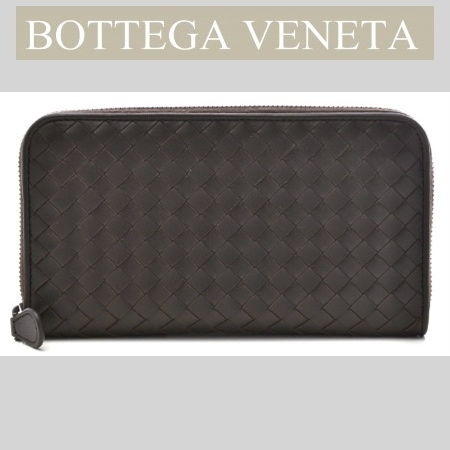 ロングセラー ★ Bottega Veneta★ ラウンドファスナー 長財布