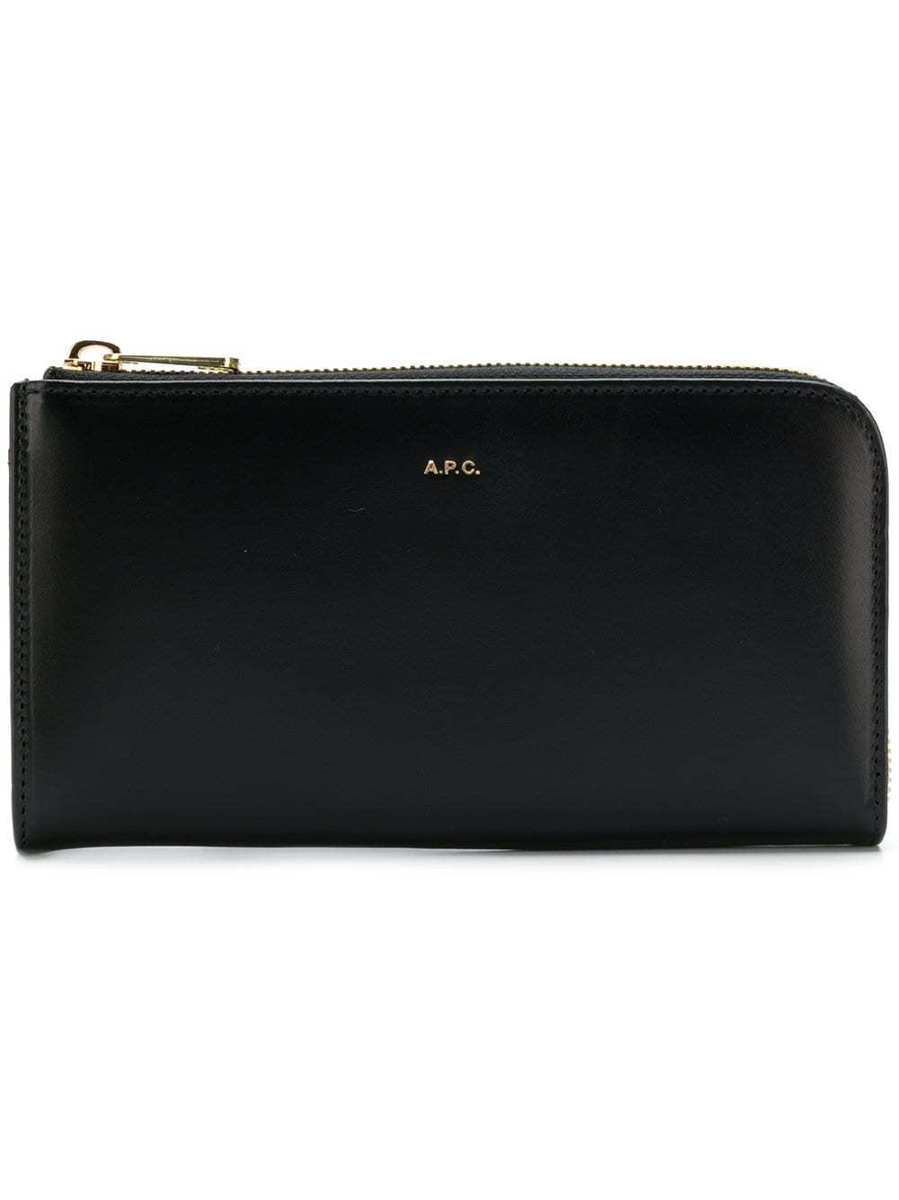 関税込◆A.P.C.ジッピーウォレット長財布◆レザーウォレットapc
