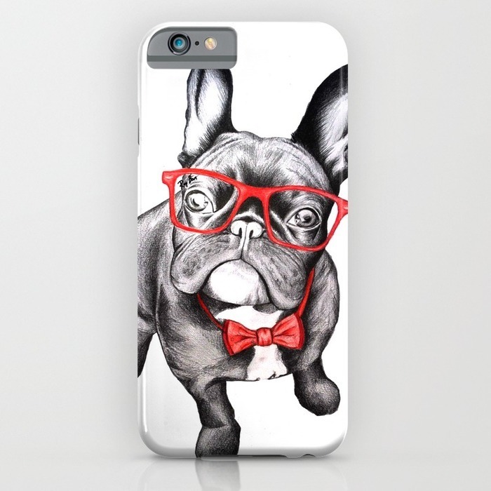 Society6 ケース Happy Dog by 13 Styx
