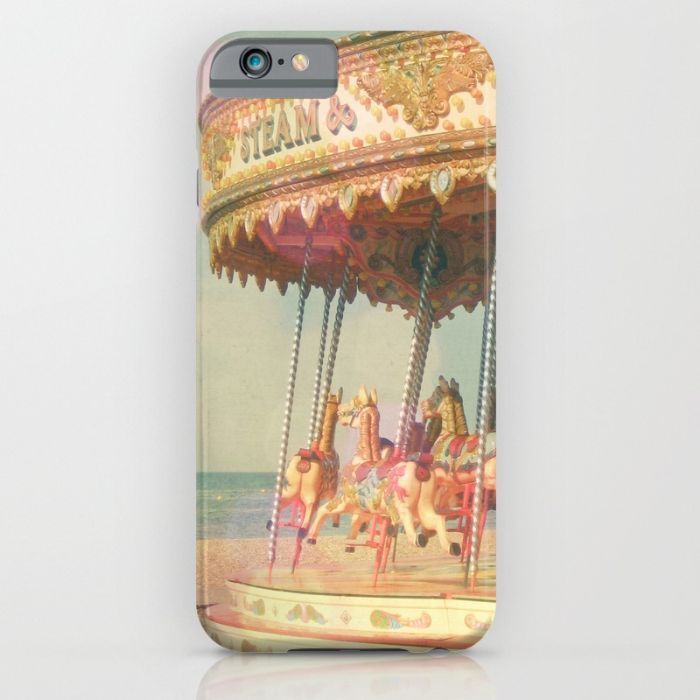 Society6 ケース Circling Horses by Cassia Beck