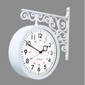 時計 Timedeco Modern Double Clock TD-A2(WH)