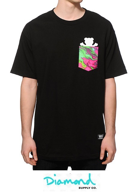 ★US限定 Marble Tie Dye Bear 【Diamond Supply】★