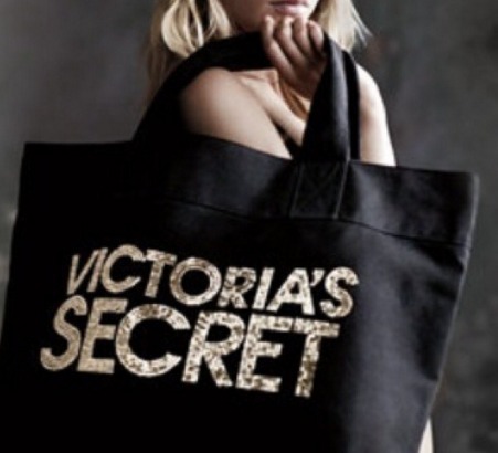 ☆Victoria's secret 大人気ゴールドスタッズトートバッグ☆