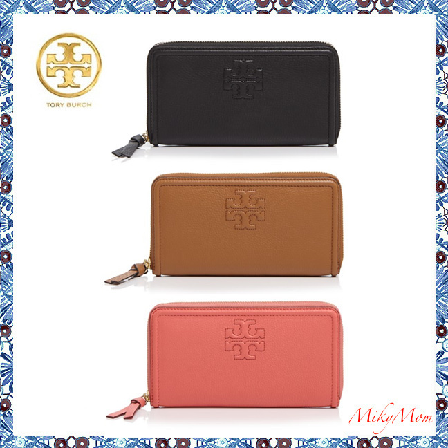 関税無♪TORY BURCH☆THEA MULTI-GUSSET ZIP CONTINENTAL WALLET