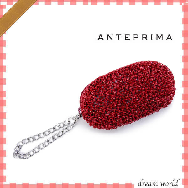 16春夏最新作★完売必須★ANTEPRIMA★ポーチ ROSSO OPACO♪