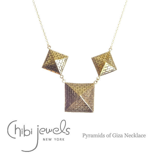 【国内即発】≪chibi jewels≫ギザのピラミッド ネックレス