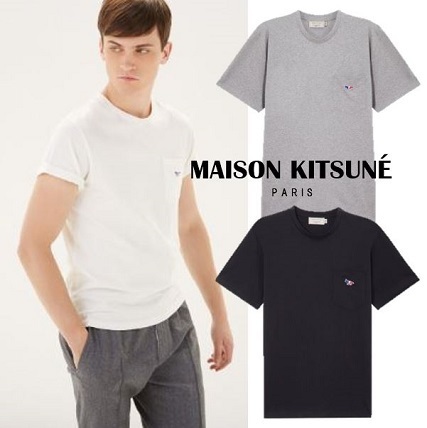【関税込】MAISON KITSUNE●トリコロールフォックス Tシャツ/3色