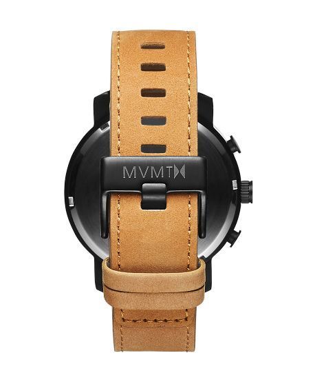 MVMT Watches アナログ時計 MVMTWatches ホワイト ブラック タン レザー 革 メンズ 腕時計(7)