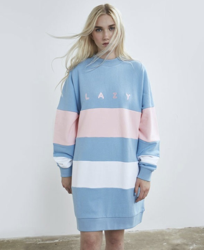 人気の贈り物が ∞LAZY OAF☆パステルロゴ∞スウェットドレス♡ ワンピース 人気の贈り物が ∞LAZY OAF☆パステルロゴ∞スウェットドレス♡ ワンピース
