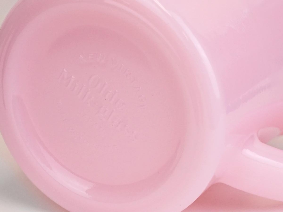 タンブラー OldeMilkGlass ローズ オールドダイナーマグ omgmpink(4)