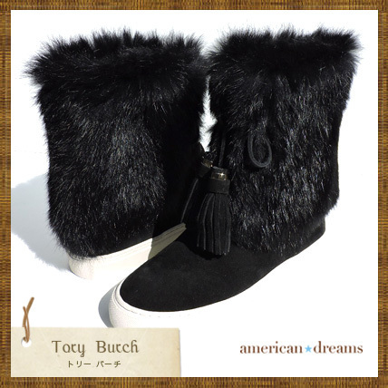 2021年最新入荷 円高還元セール! 即発送! Tory 秋冬ブーツ ふわふわファー Burch ショートブーツ・ブーティ 2021年最新入荷 円高還元セール! 即発送! Tory 秋冬ブーツ ふわふわファー Burch ショートブーツ・ブーティ