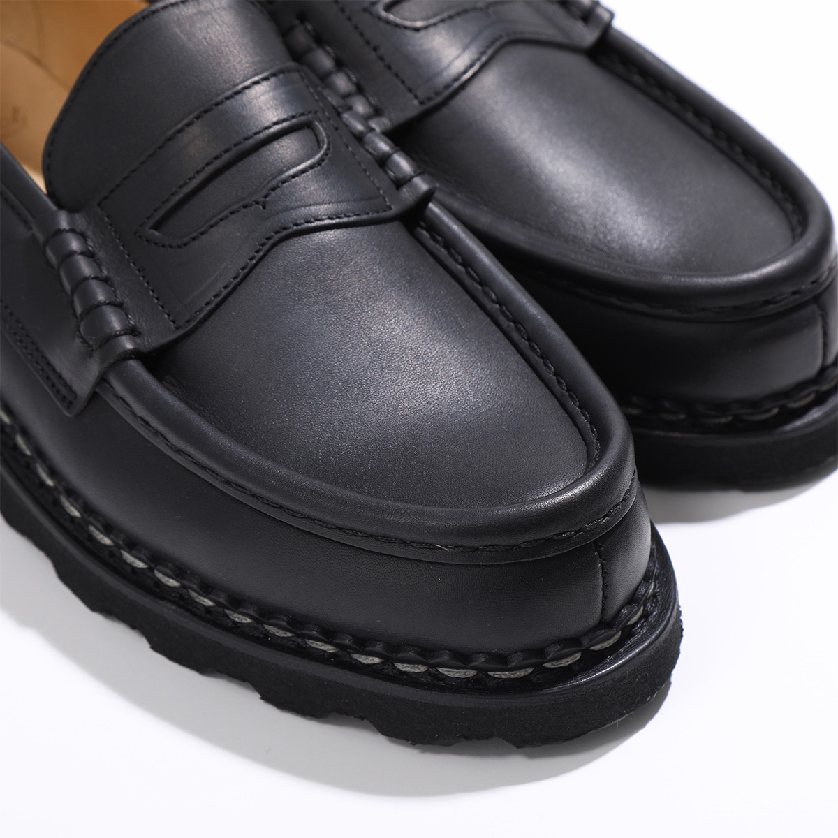 ◆パラブーツ 099412 REIMS チロリアンシューズ NOIR-LISNOIR ◇パラブーツ 099412 REIMS チロリアンシューズ NOIR-LISNOIR