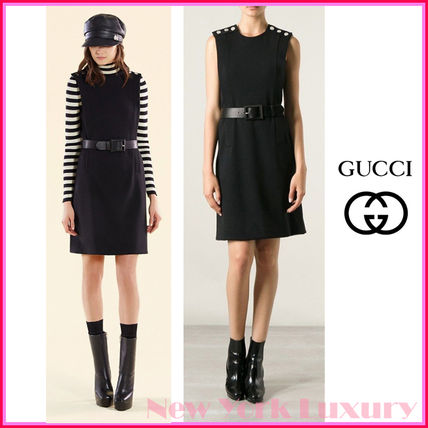 ノースリーブ GUCCI(グッチ) ワンピース・オールインワン(レディース ...