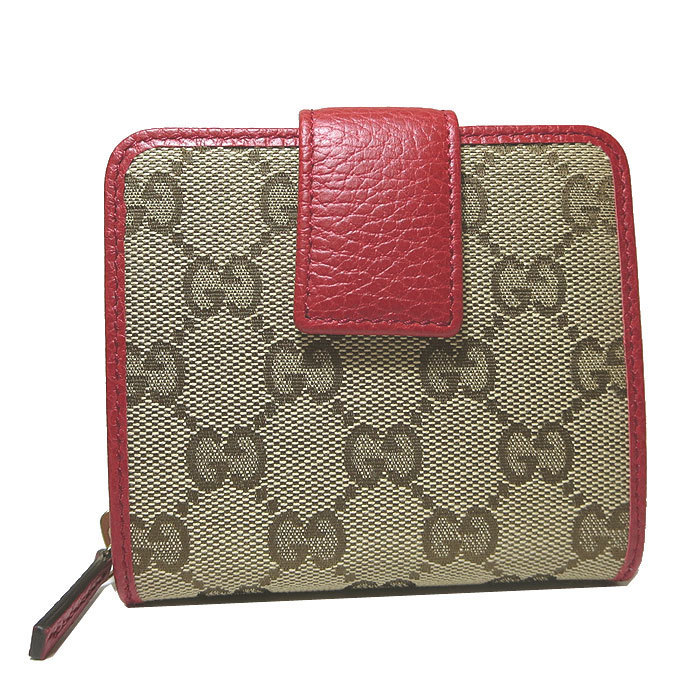 国内即日発送 グッチGUCCI346056 財布GG柄 ×レッド系 国内即日発送 グッチGUCCI346056 財布GG柄 ×レッド系