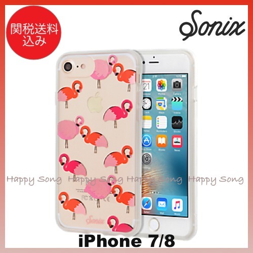 新作◆ソニックス◆Sonix◆iPhone 6/6s/7 ケース◆フラミンゴ