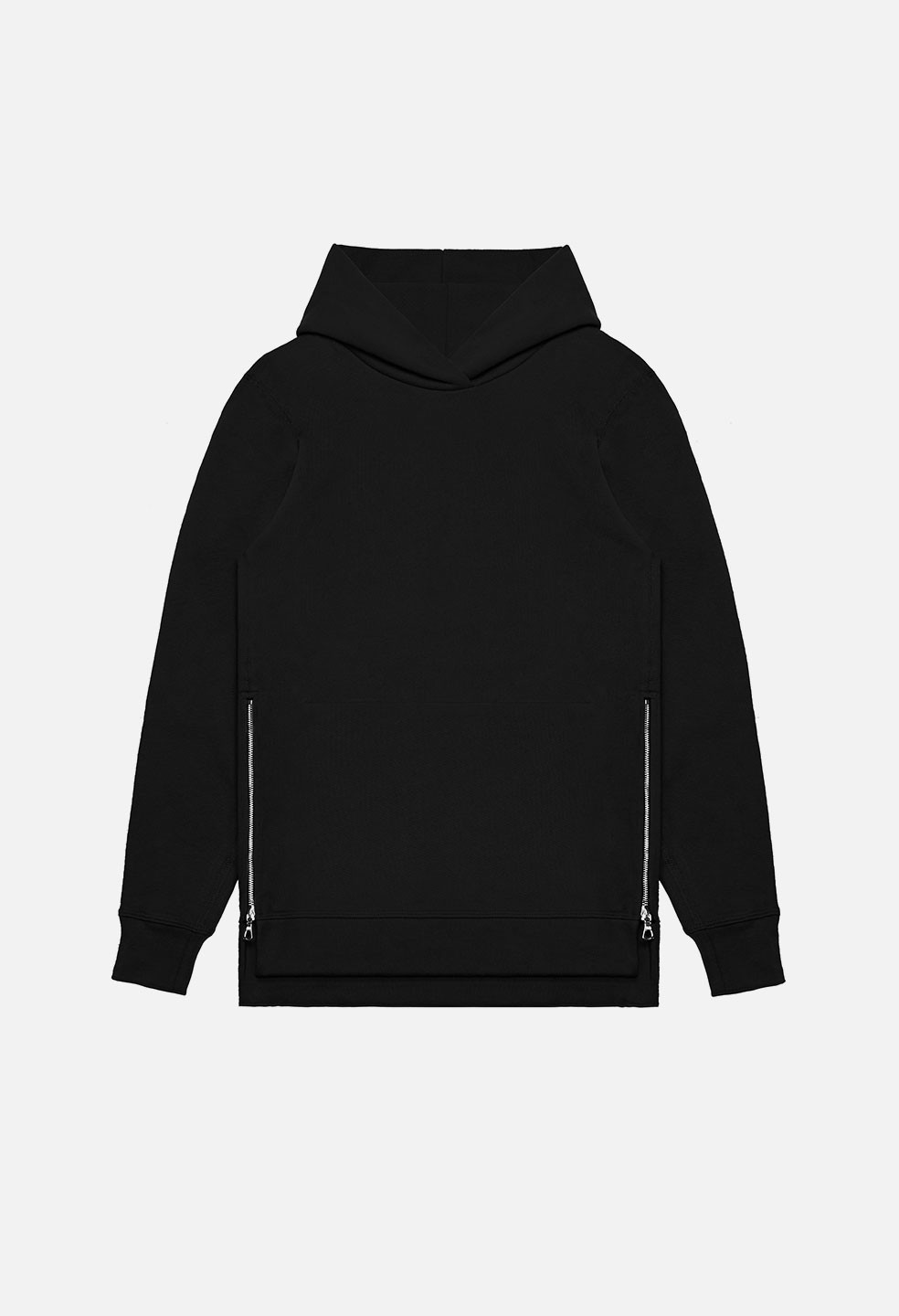 カラバリあり Hooded Villain サイドシームジップパーカー