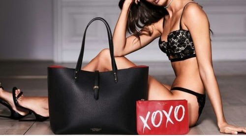 新到着 ☆Victoria's secret 最新お洒落上品バッグ(ポーチ付き)☆ トートバッグ 新到着 ☆Victoria's secret 最新お洒落上品バッグ(ポーチ付き)☆ トートバッグ