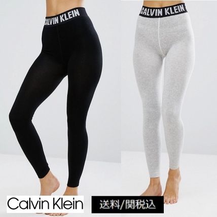 話題の人気 黒 USA カルバンクライン 新品 レア ハイウエストレギンス ...