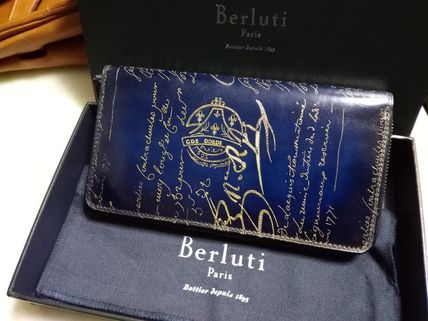 Berluti 長財布 関税込限定ゴールデンパティーヌ希少品!! ベルルッティ ITAUBA