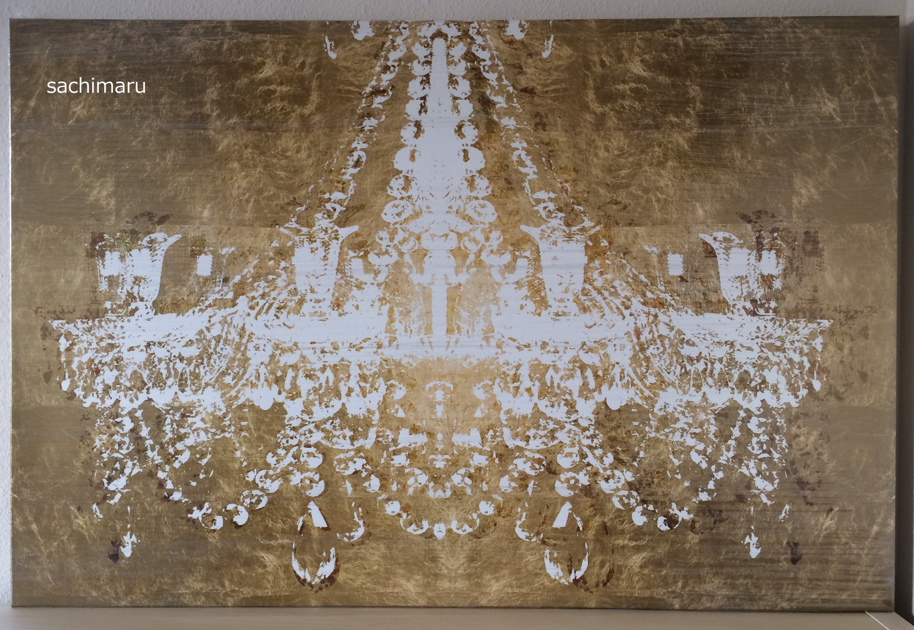 Oliver Gal★Dramatic Entrance Gold★キャンバスアート 76 x 51