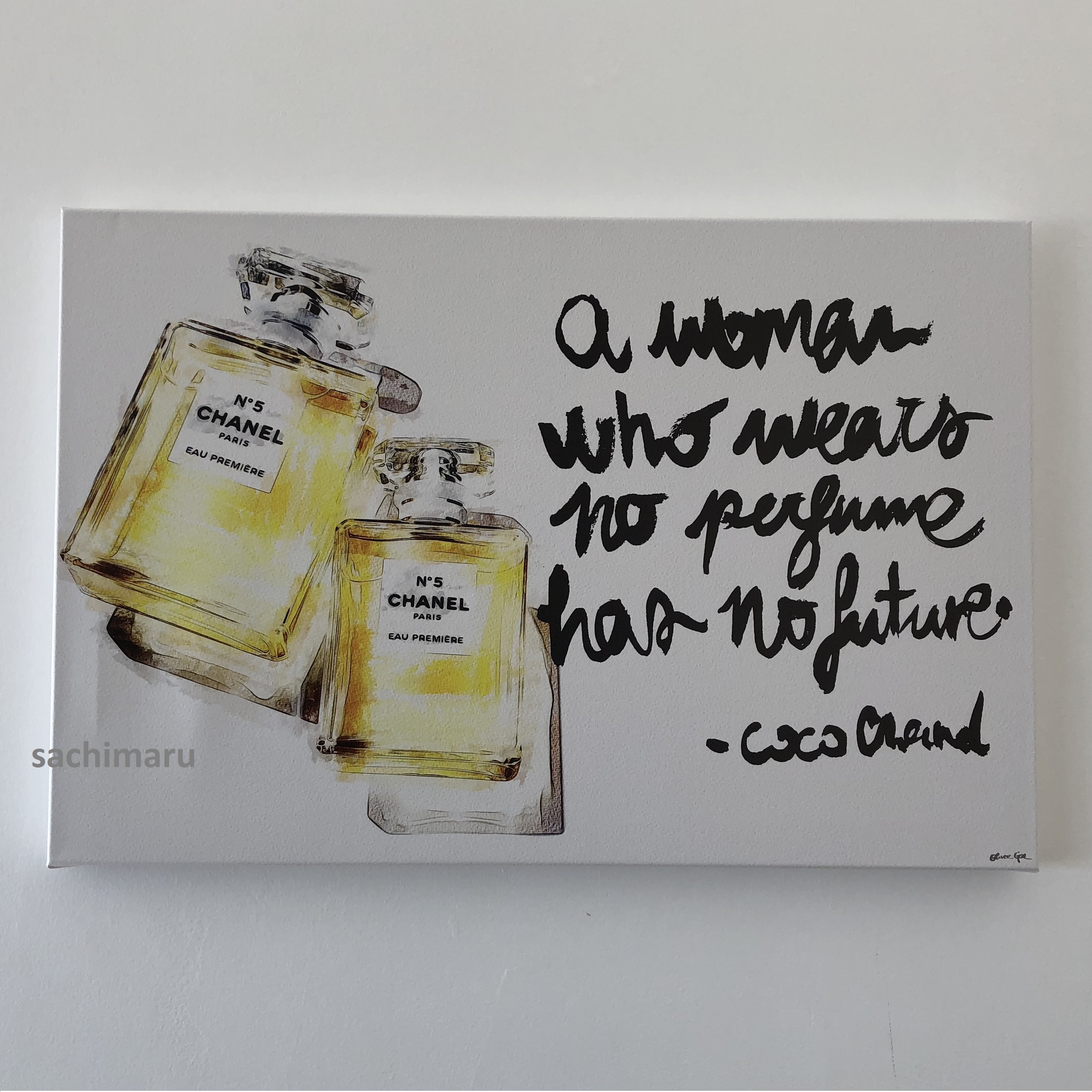 Oliver Gal★Perfume in Future★キャンバスアート 76cm x 51cm