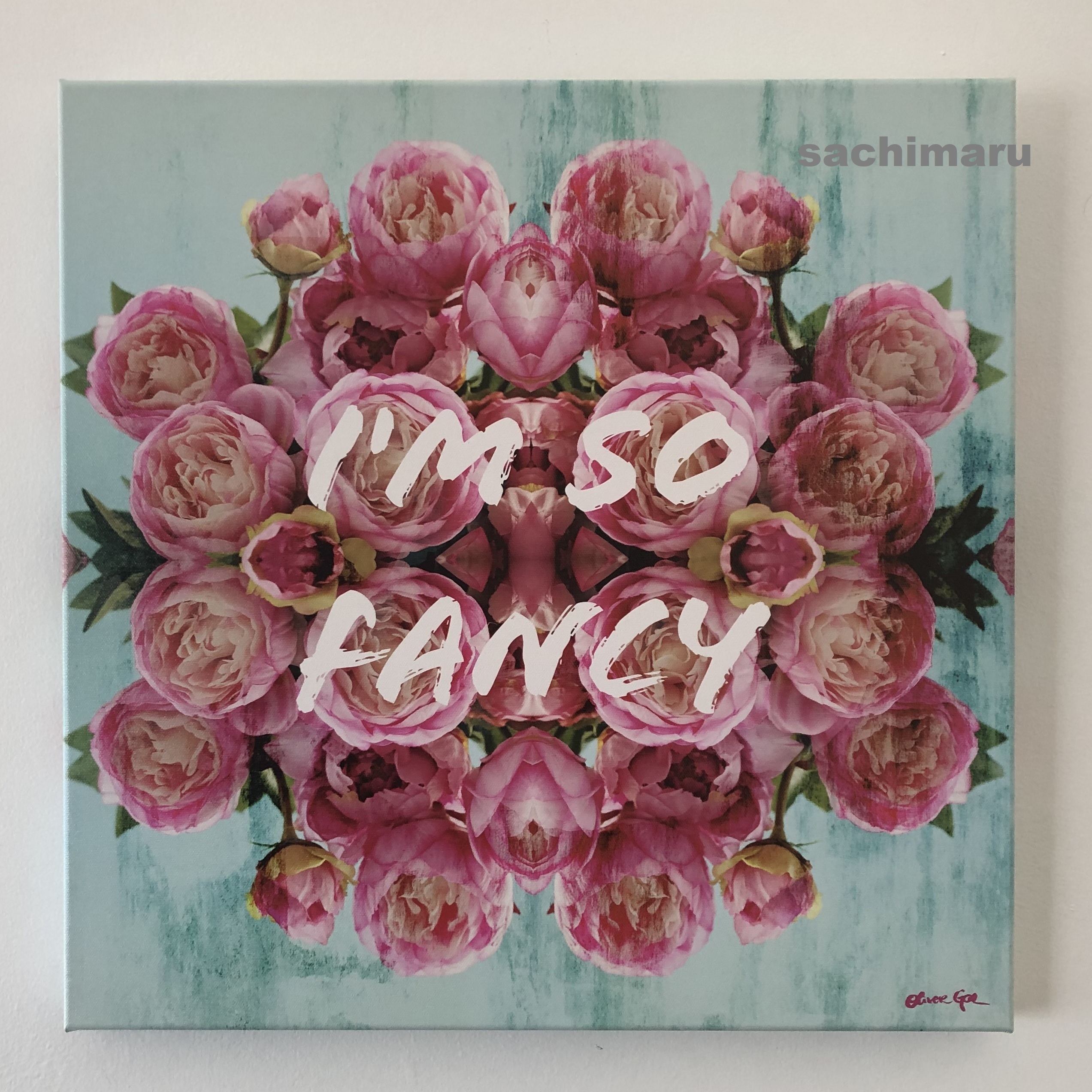 Oliver Gal★So Fancy★キャンバスアート 51cm x 51cm