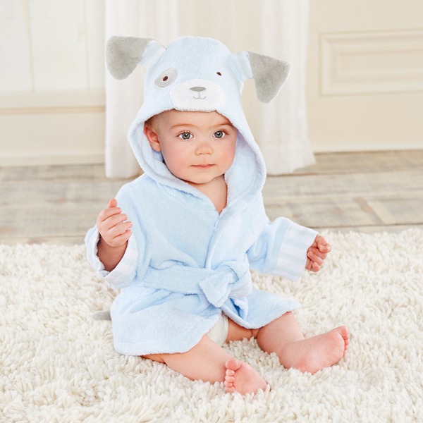 ベビーアスペン baby ASPEN ワンちゃんフード付きバスローブ