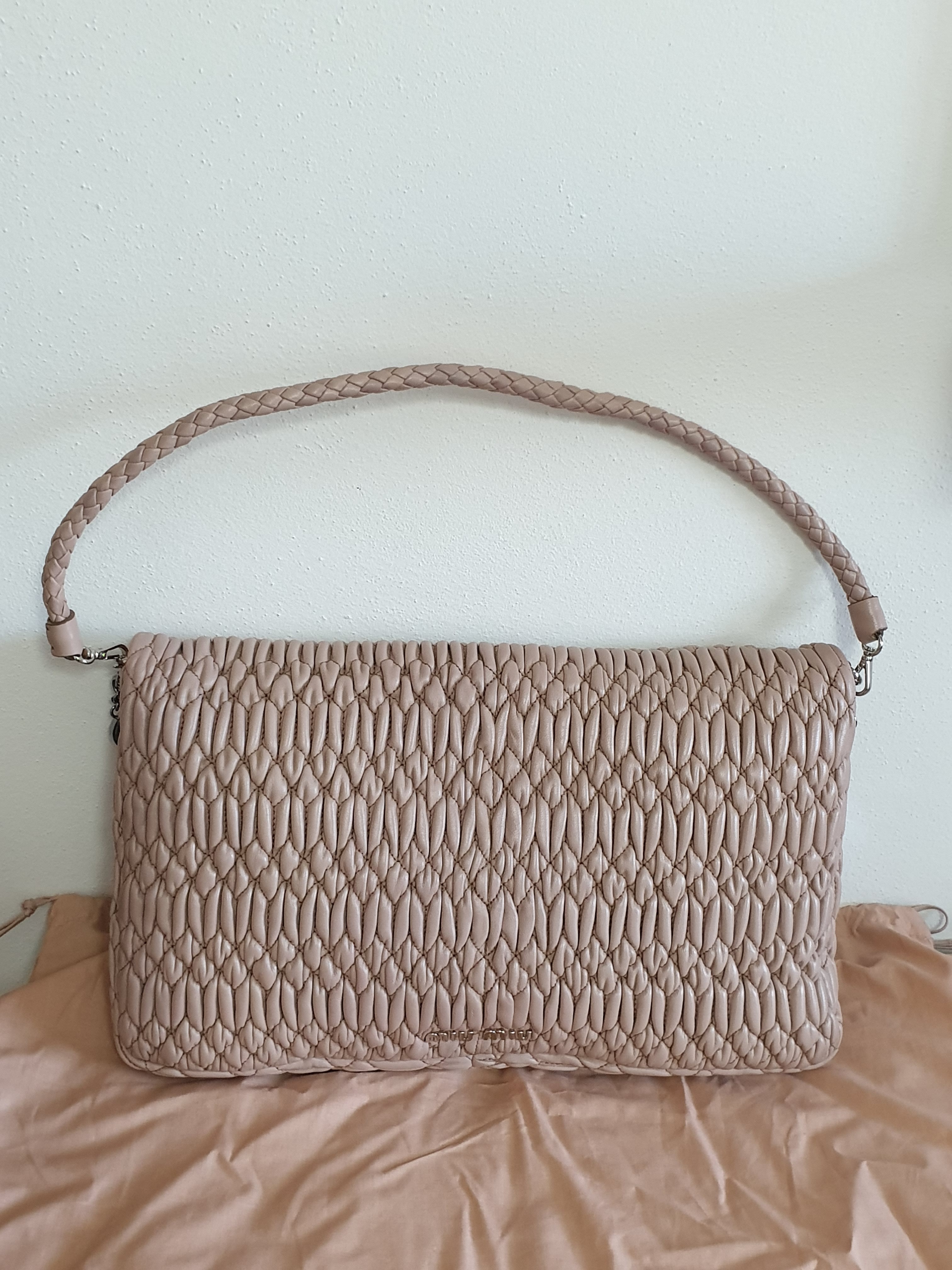 miumiuナッパクリスタル☆ビジューバッグ3WAY☆CAMMEO