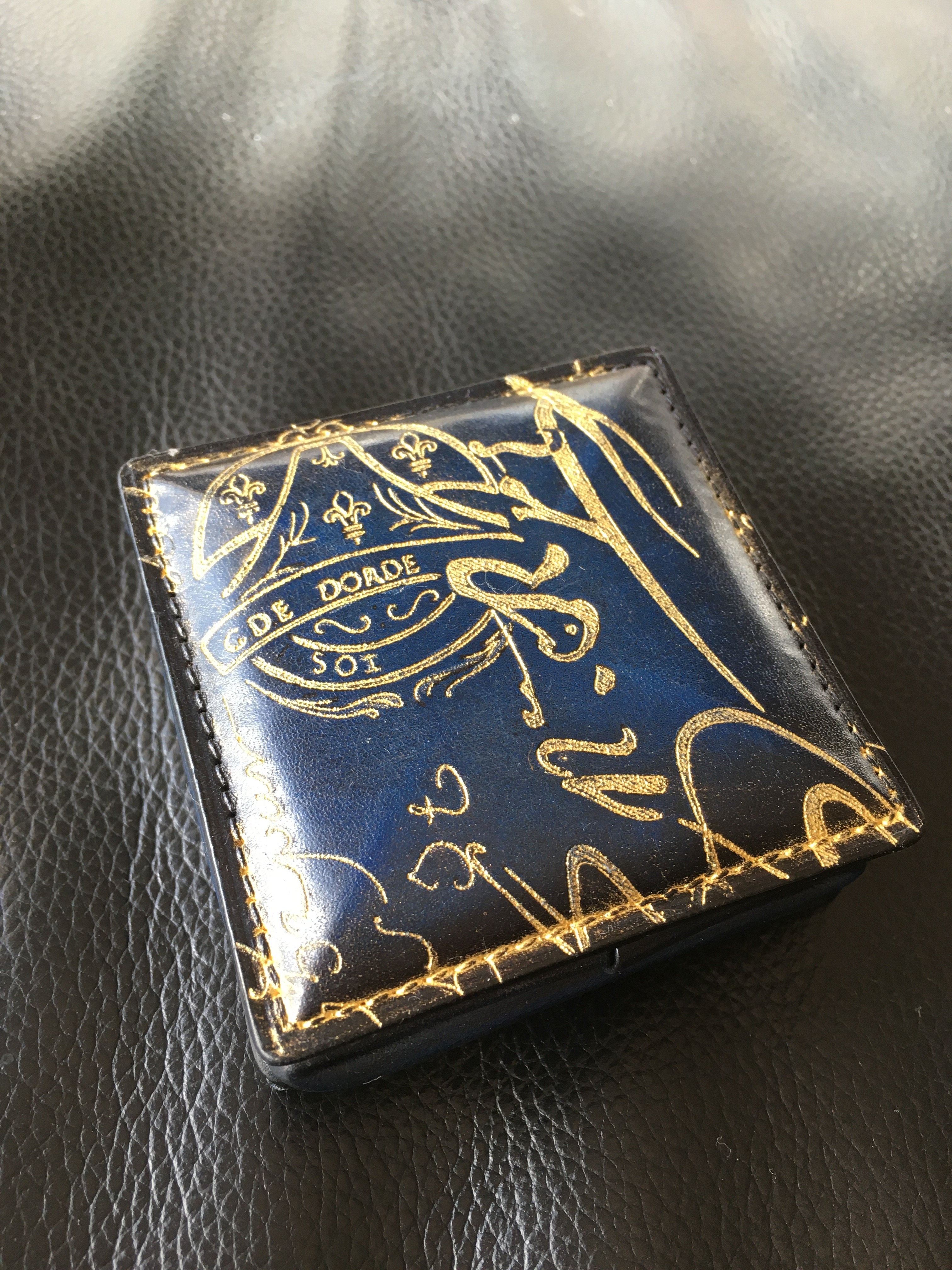 国内発送◆スタンプ入り希少品!! Berluti コインケース KHAYA