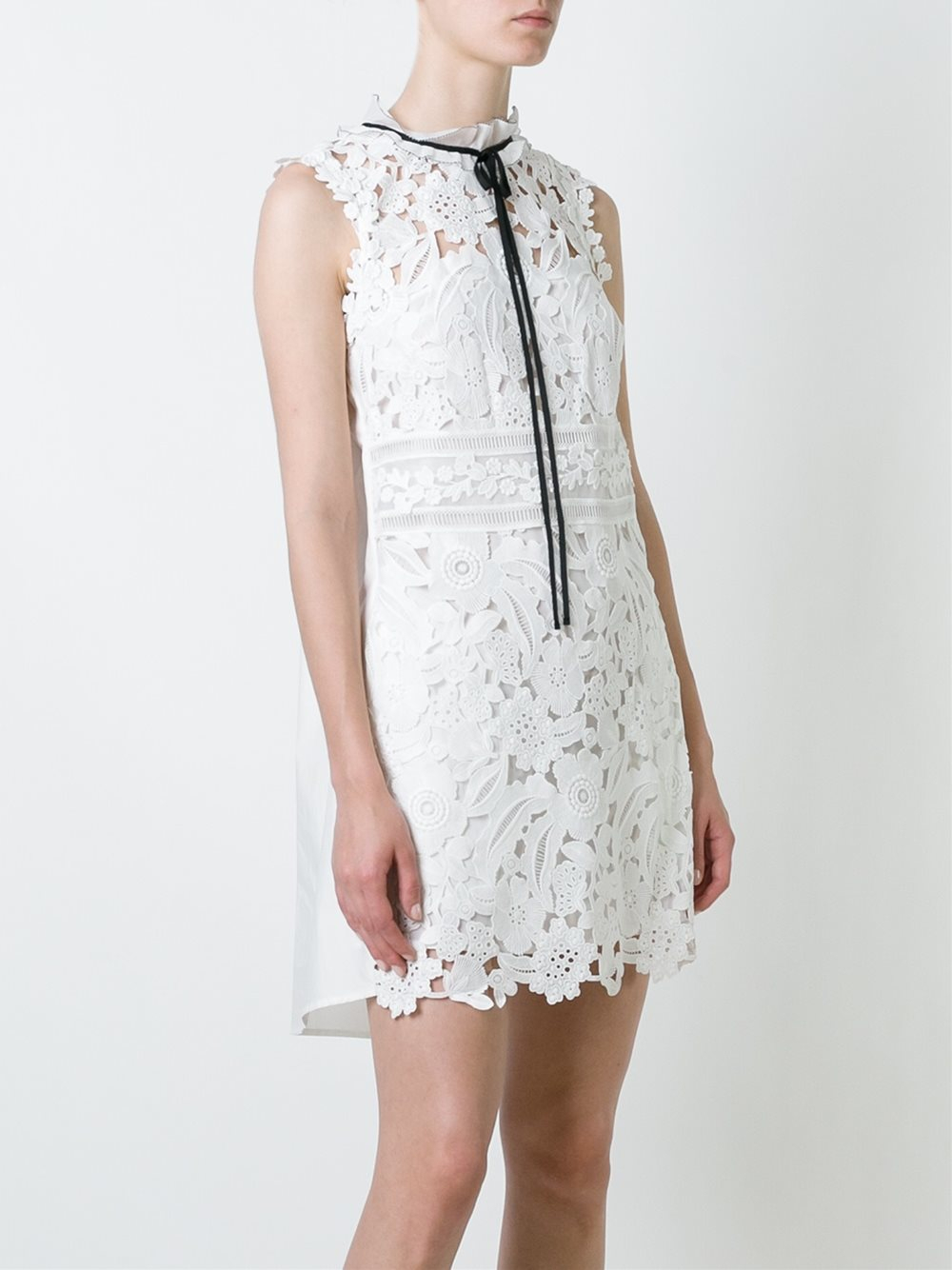 SALE !! Self Portrait >>”watteau”レースミニドレス