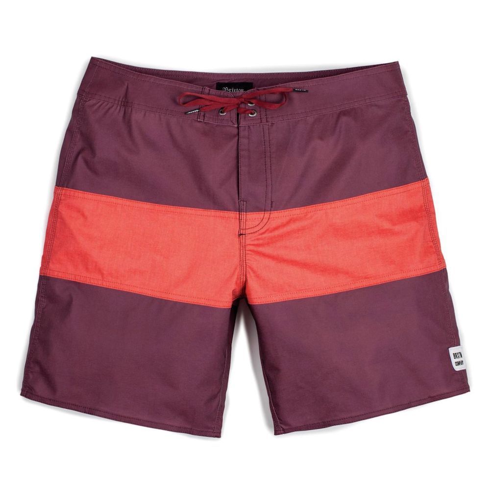 即納】BRIXTON BARGE STRIPE TRUNK ボードショーツ 水着 海パン