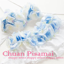 Chuan Pisamai(チュアンピサマイ) ビキニ お急ぎ即日発送！ブルーイエロー チュアンピサマイ スカート水着