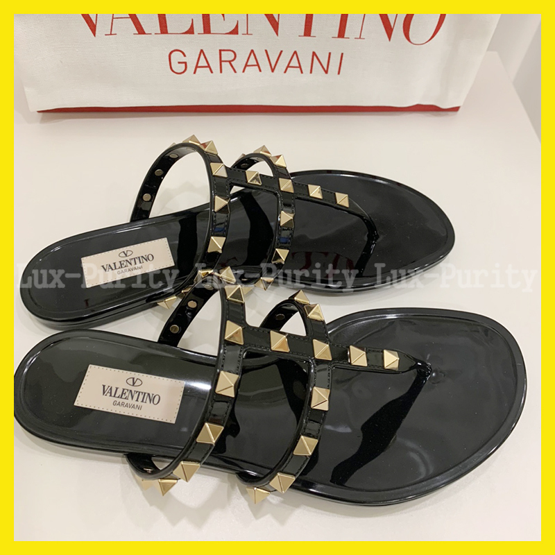 大人気 VALENTINO ロックスタッズ ビーチサンダル