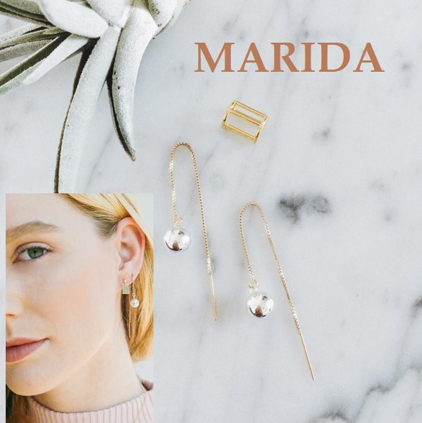 本物保証! MARIDA★ディスコボール・ユラユラ上品なピアス ピアス 本物保証! MARIDA★ディスコボール・ユラユラ上品なピアス ピアス