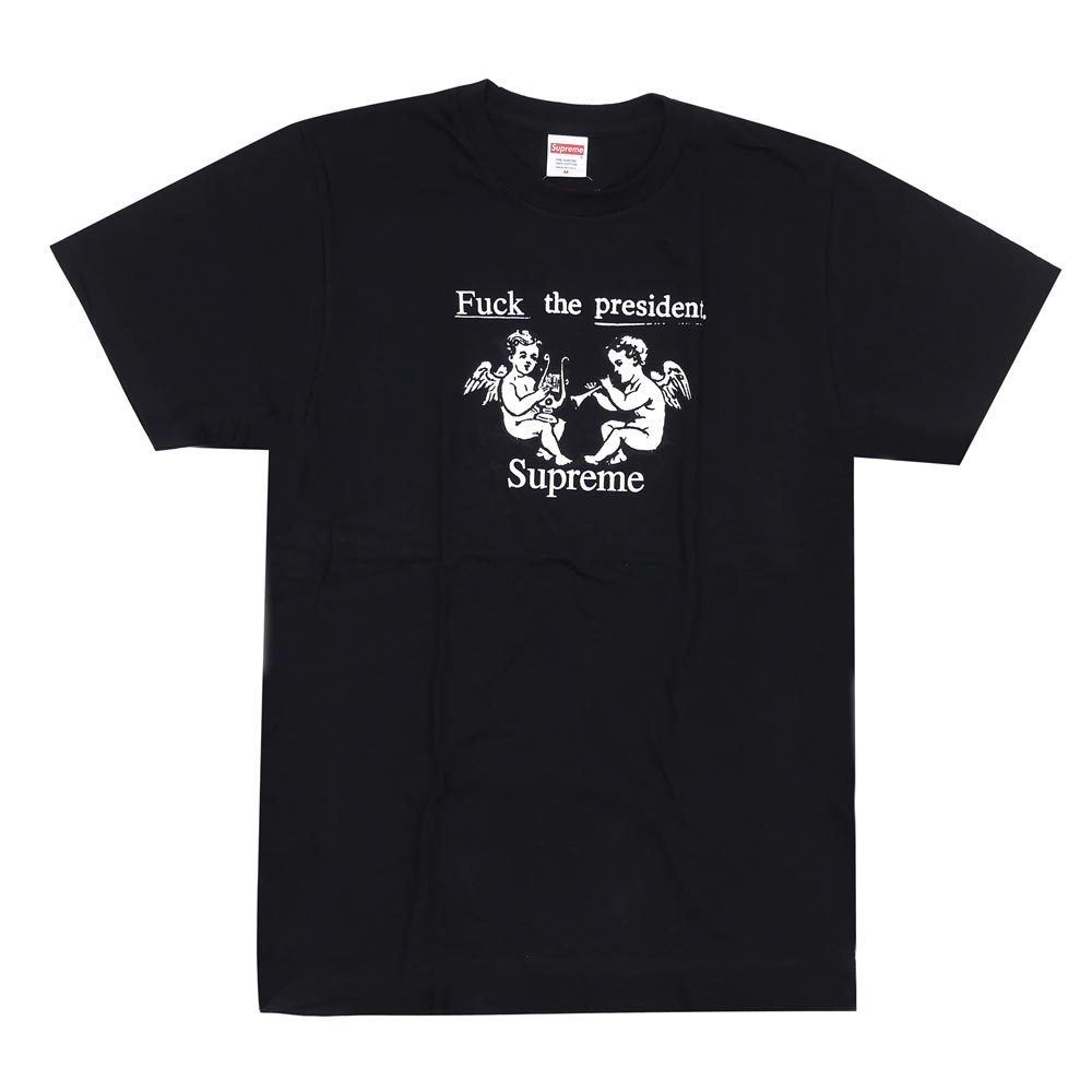 Supreme SS17 FTP Tee 黒 (Supremeステッカー付き)